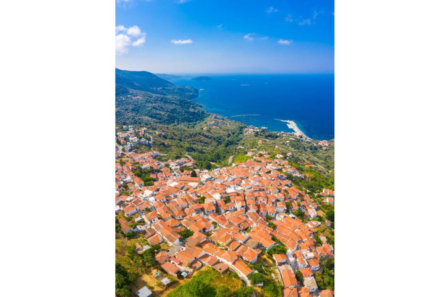 Villa Katerina Panormos  Bagian luar foto