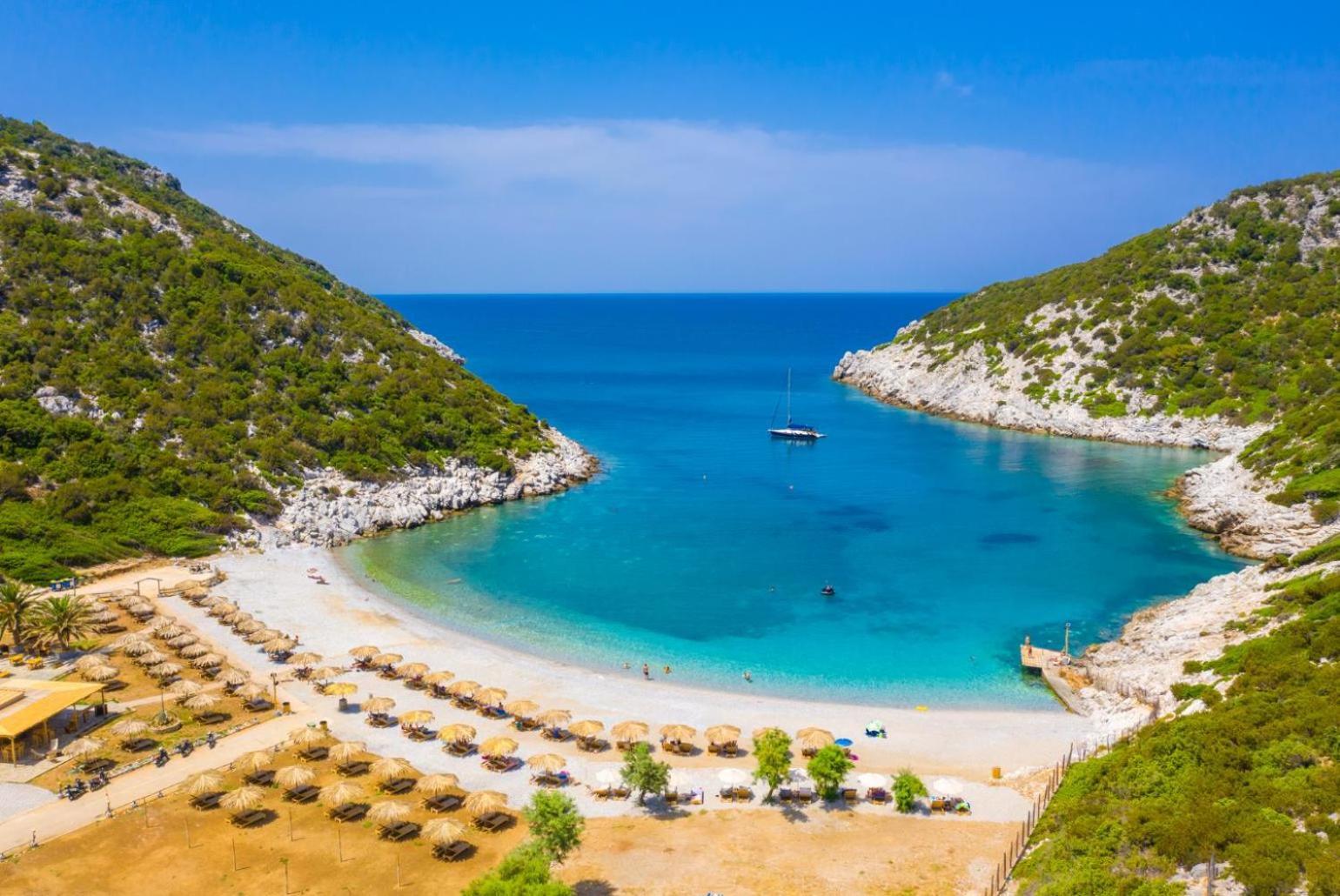 Villa Katerina Panormos  Bagian luar foto