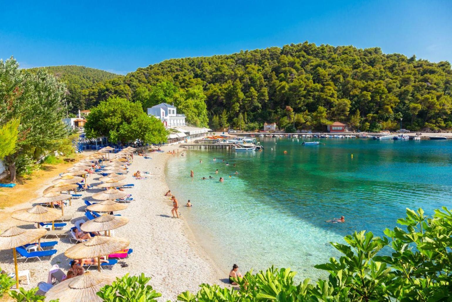 Villa Katerina Panormos  Bagian luar foto