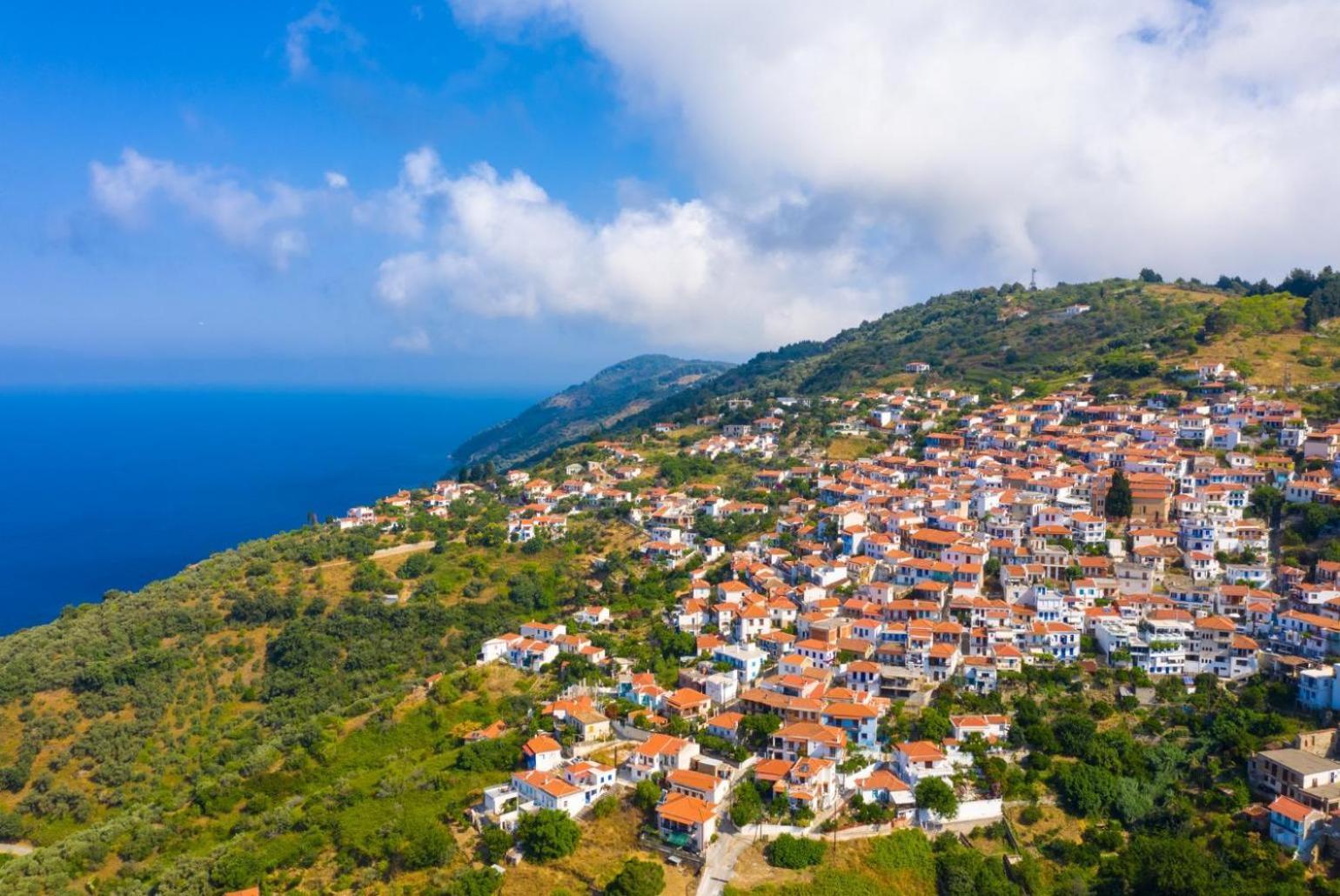 Villa Katerina Panormos  Bagian luar foto