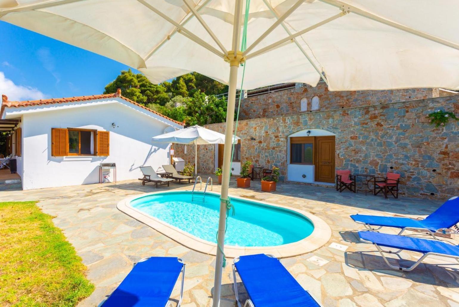 Villa Katerina Panormos  Bagian luar foto