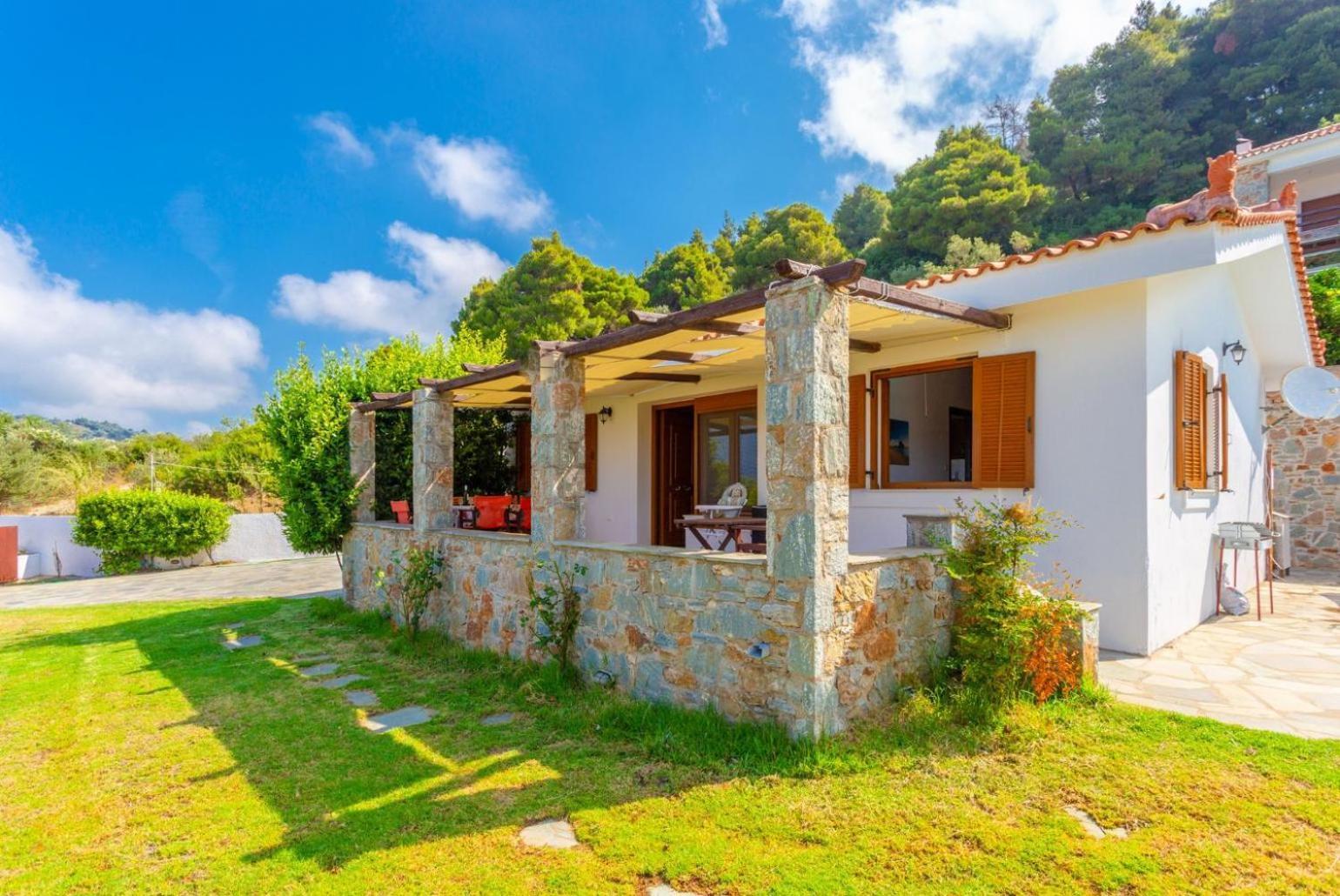Villa Katerina Panormos  Bagian luar foto