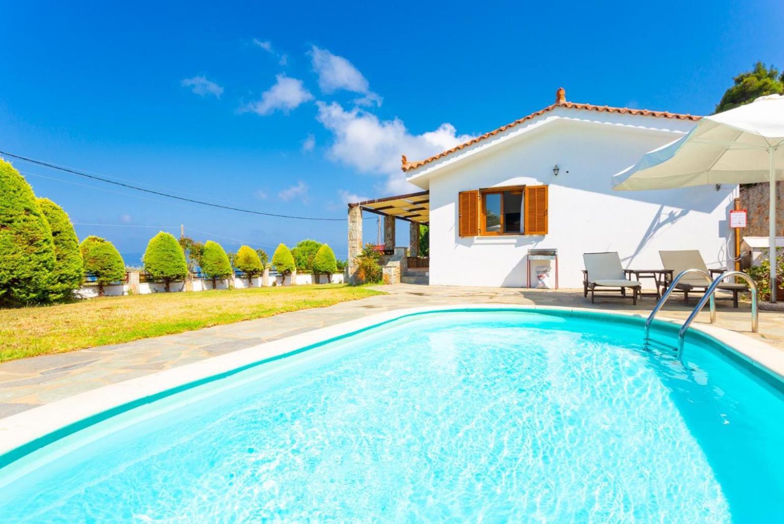 Villa Katerina Panormos  Bagian luar foto